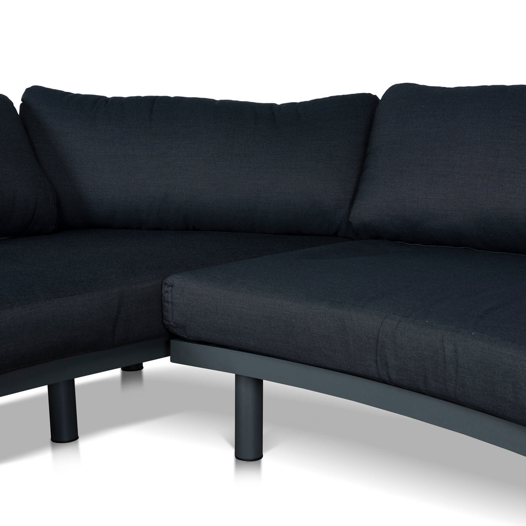 Outdoor Corner Sofa - Royal Dark Grey