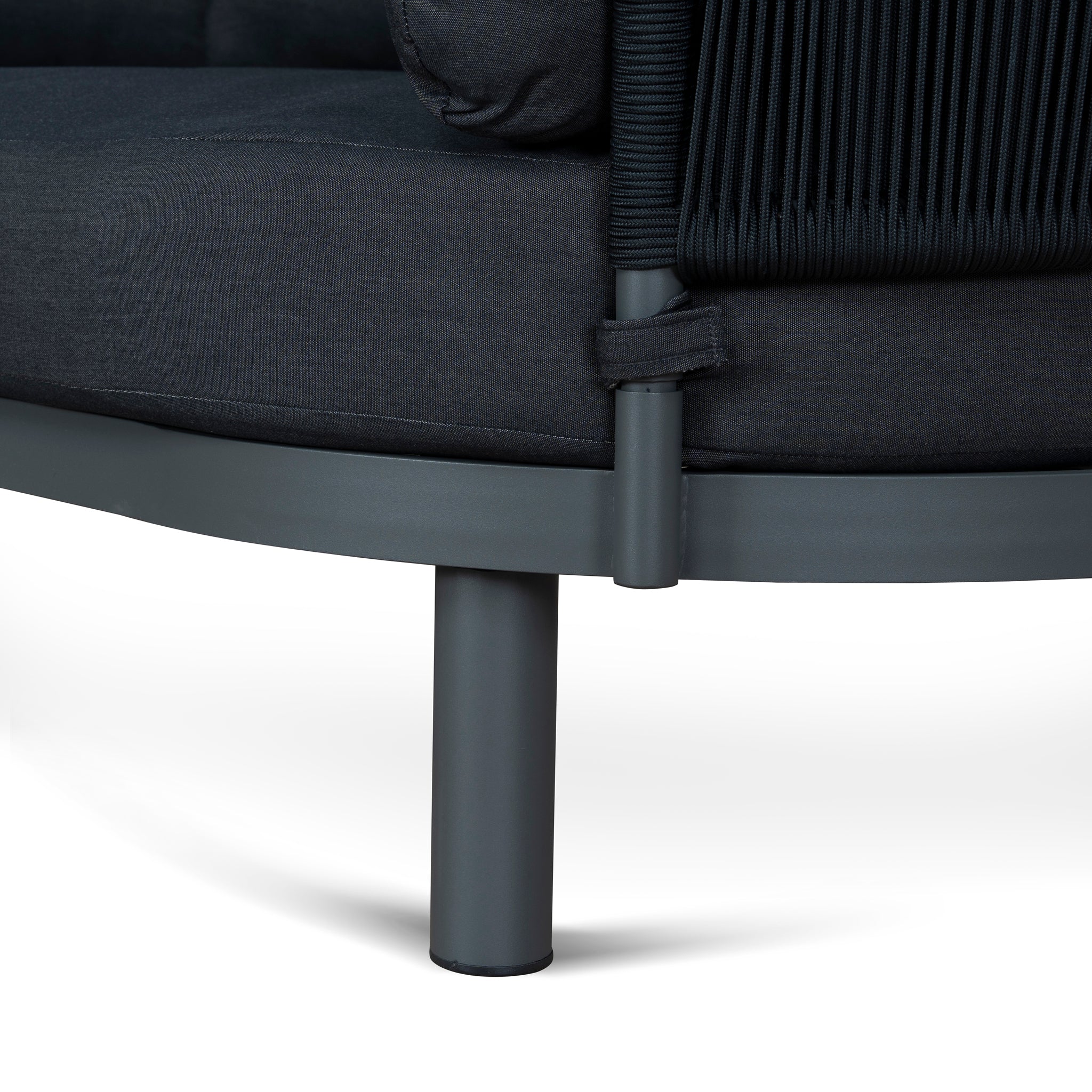 Outdoor Corner Sofa - Royal Dark Grey