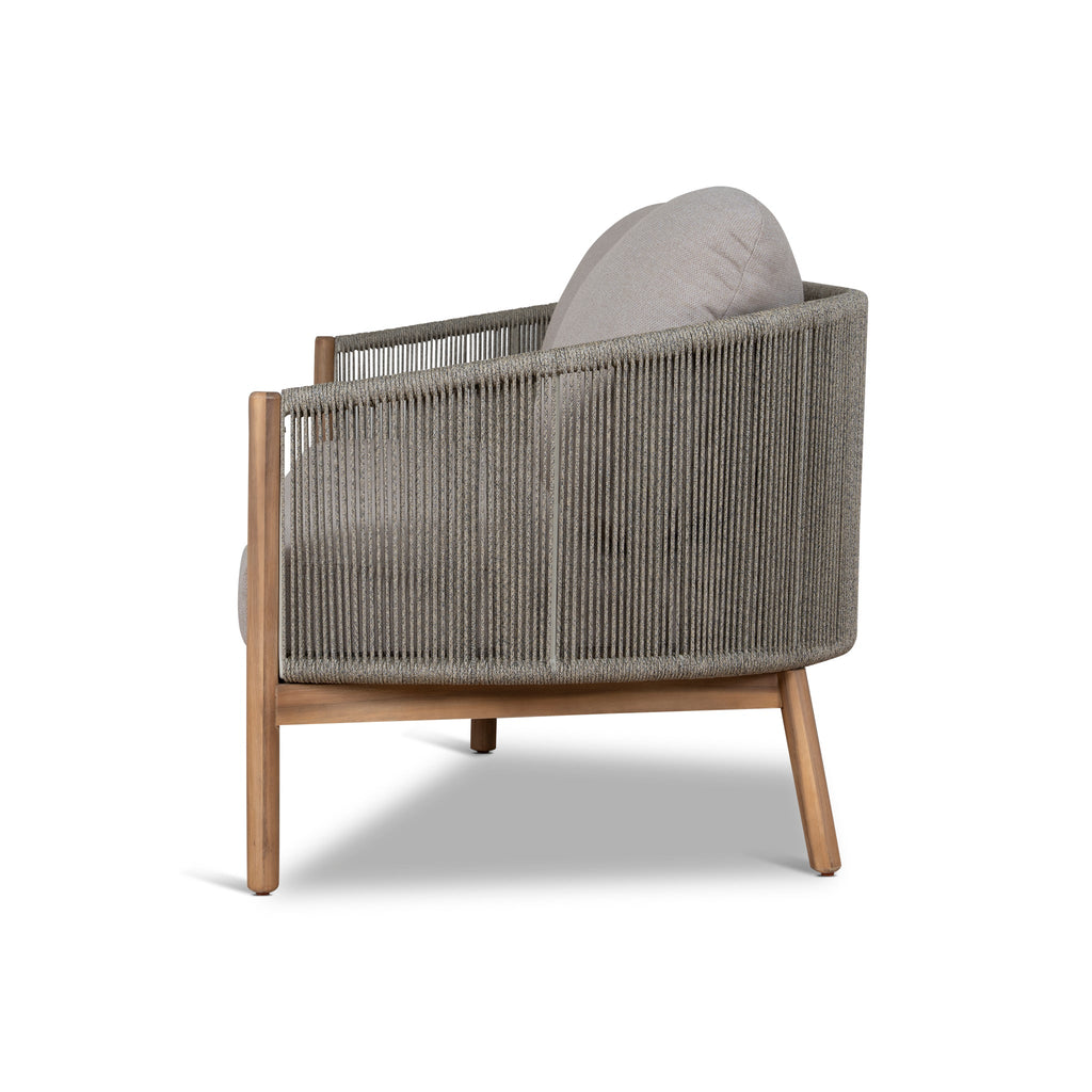 4pcs Outdoor Lounge Set - Light Brown