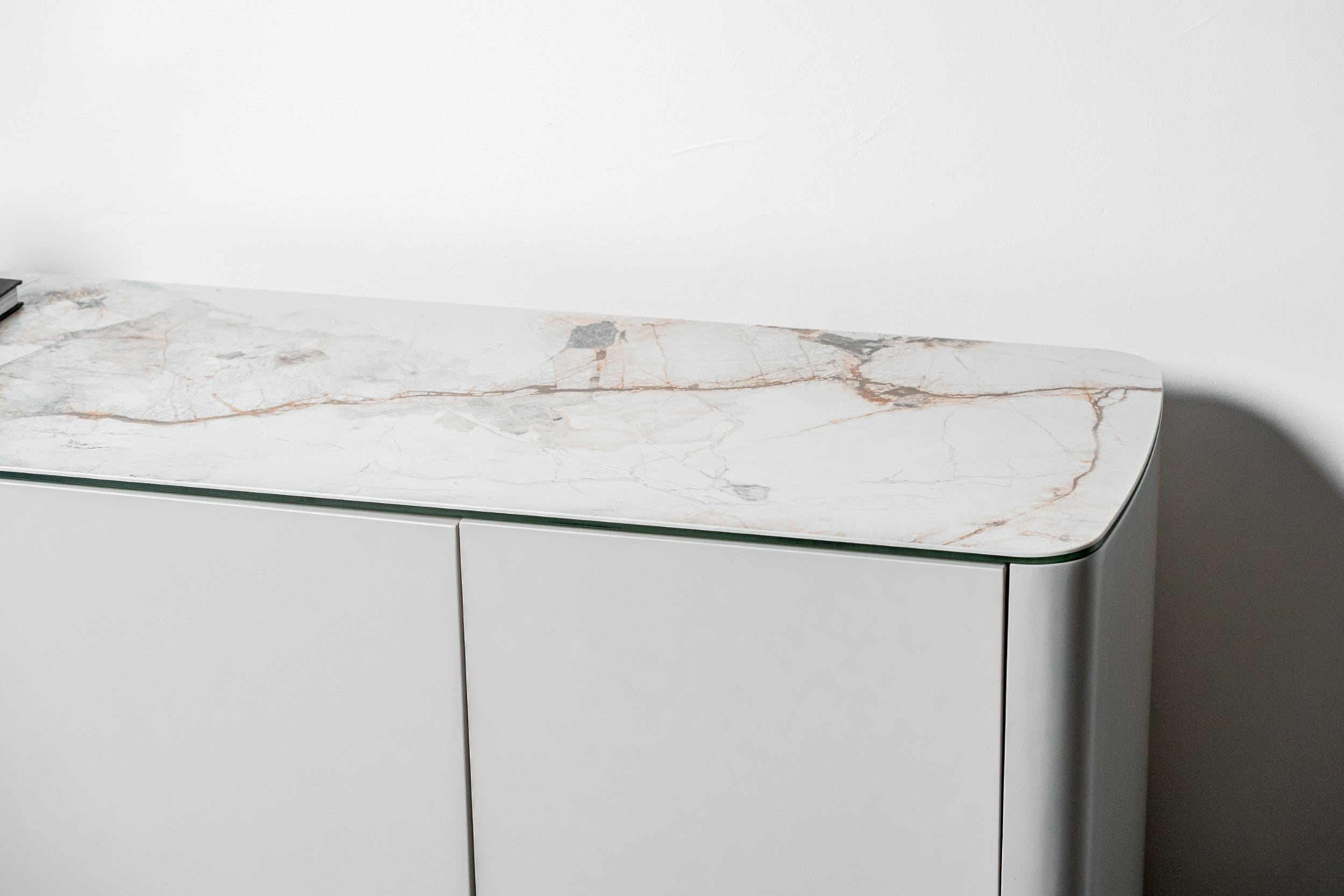 Carrara Sideboard Milan White Marble