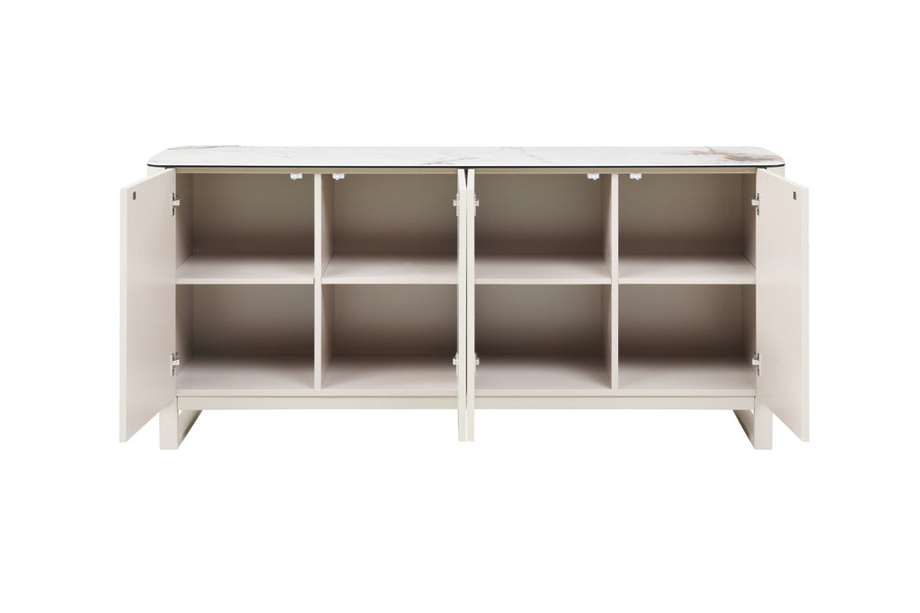 Carrara Sideboard Milan White Marble