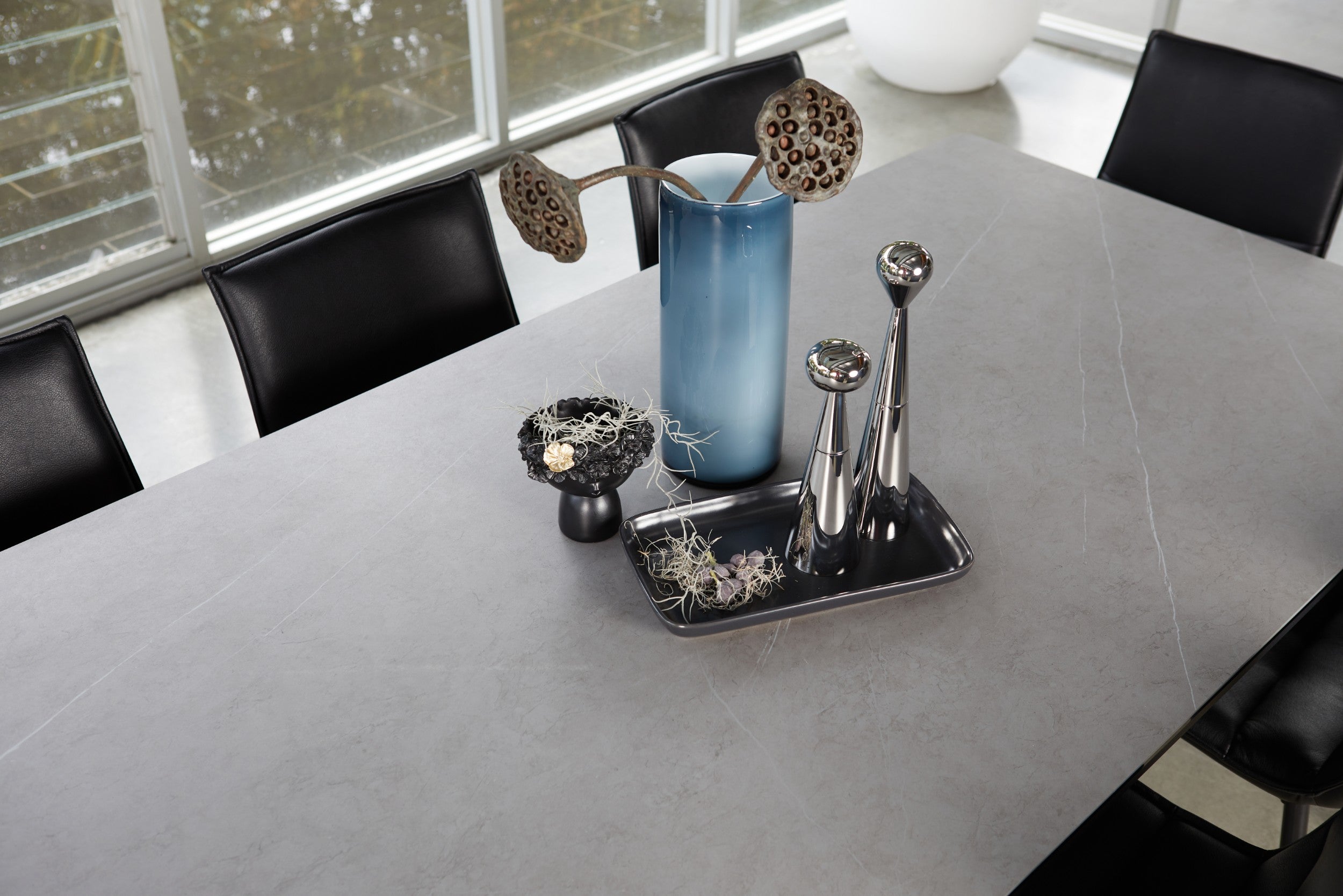 Grandeur Dining Table Cement Ceramic