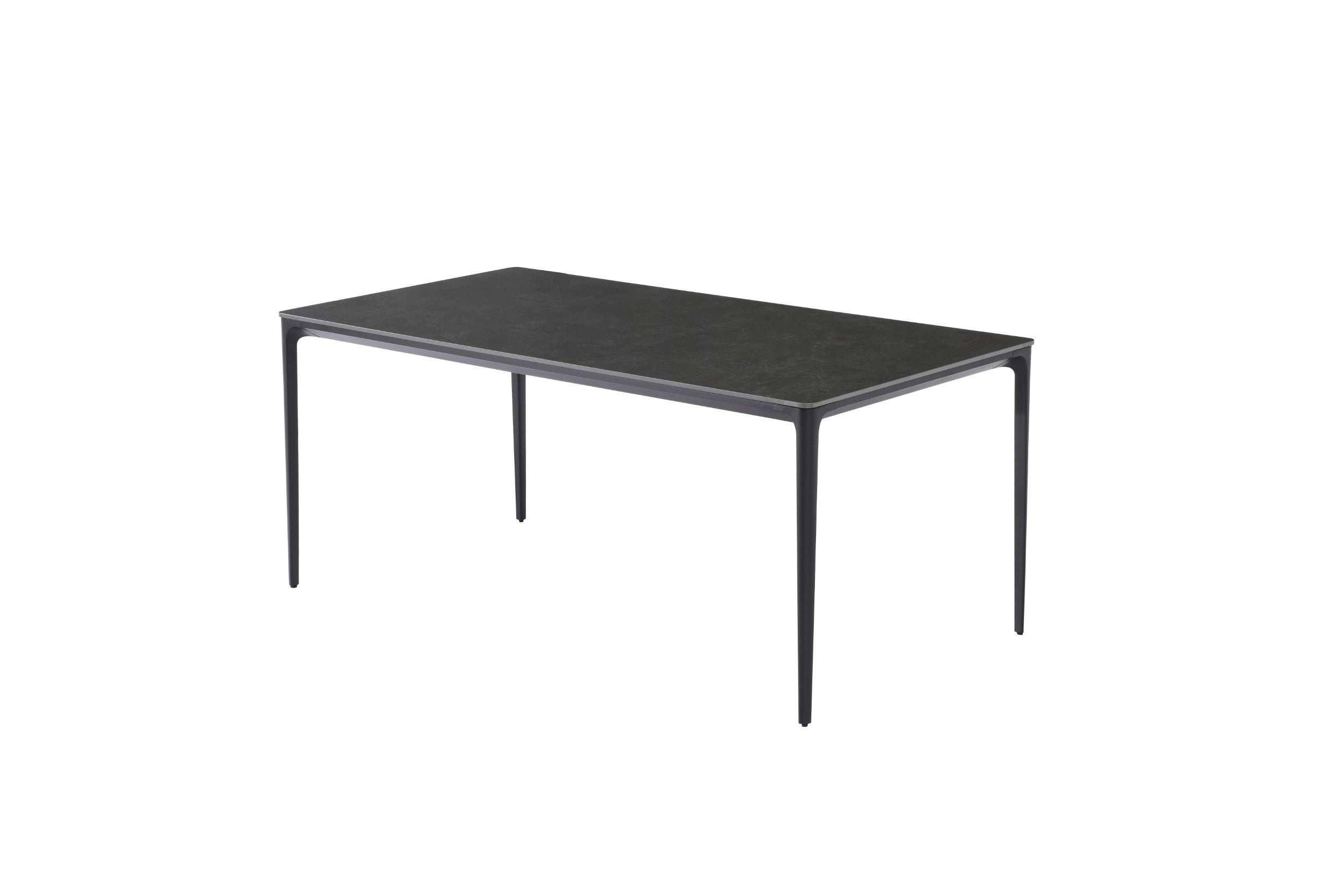 Grandeur Dining Table Grey Stone Ceramic