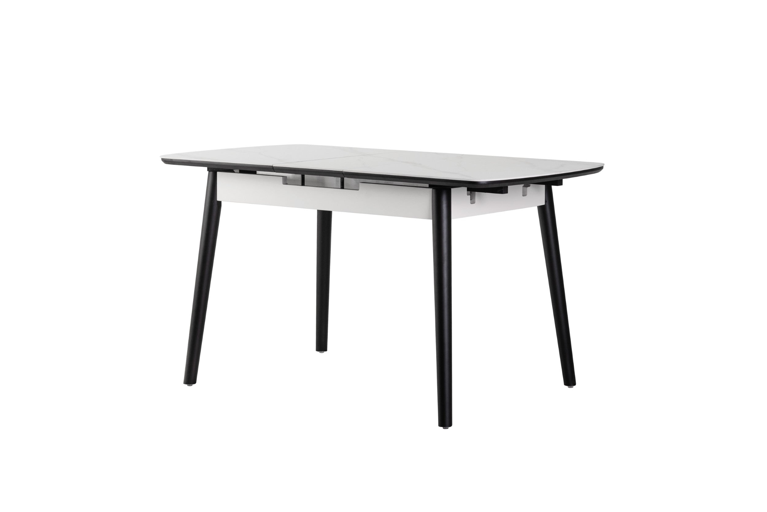 Bianca Extension Dining Table Snow White Ceramic