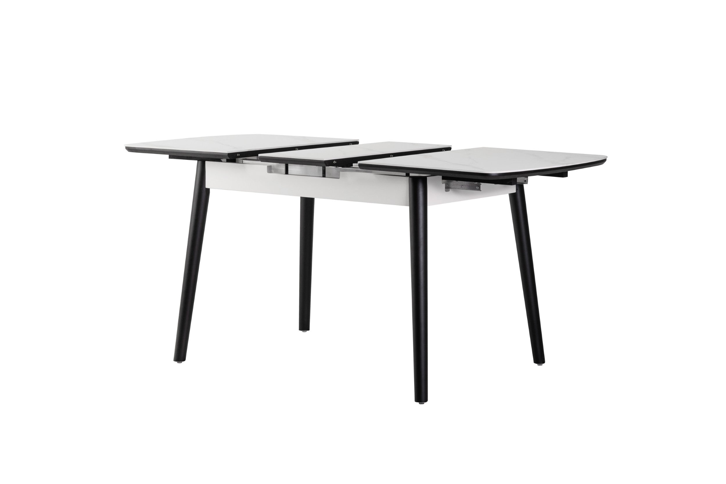 Bianca Extension Dining Table Snow White Ceramic