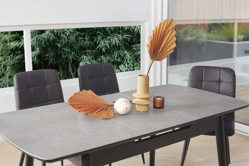 Bianca Extension Dining Table Greystone Ceramic