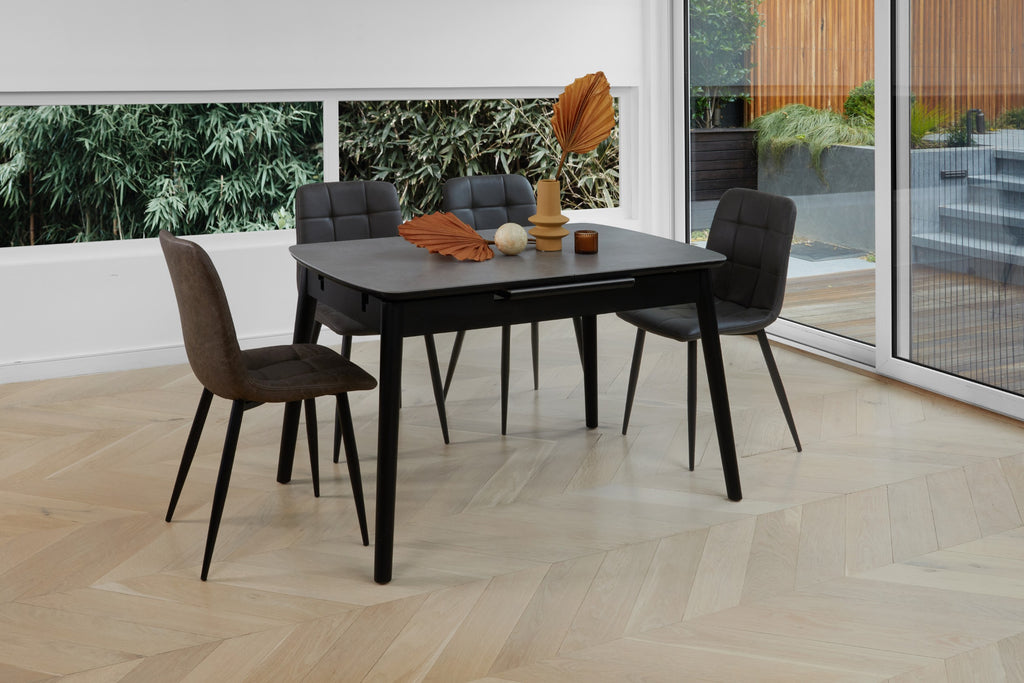 Bianca Extension Dining Table Greystone Ceramic