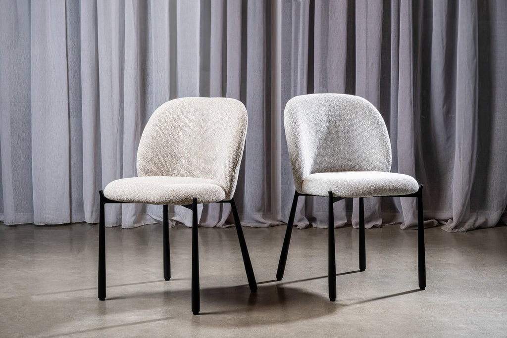 Oyster Dining Chair Sand  (Set of 2)