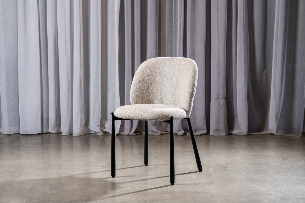 Oyster Dining Chair Sand  (Set of 2)
