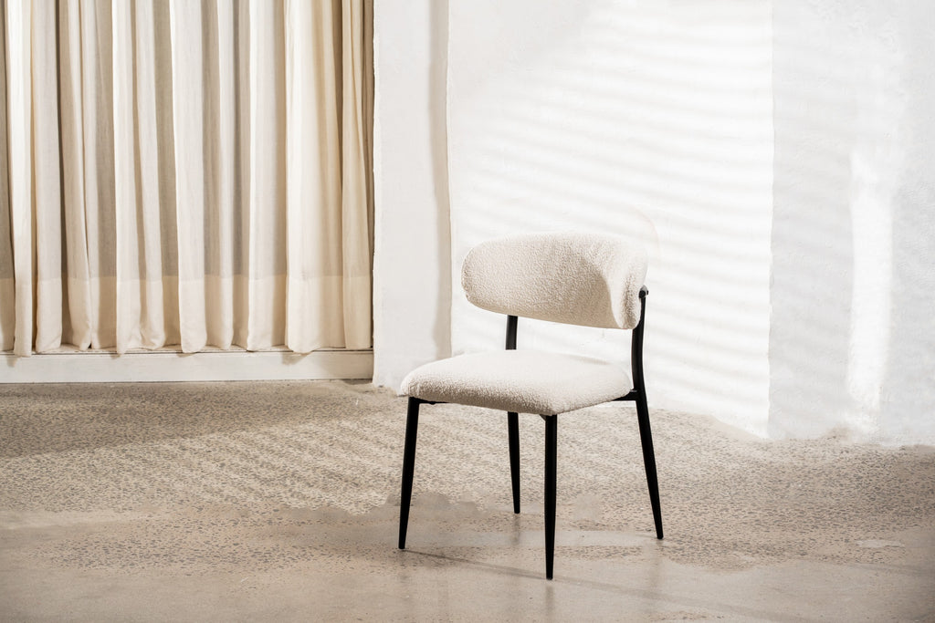 Avorio Dining Chair Off White (Set of 2)