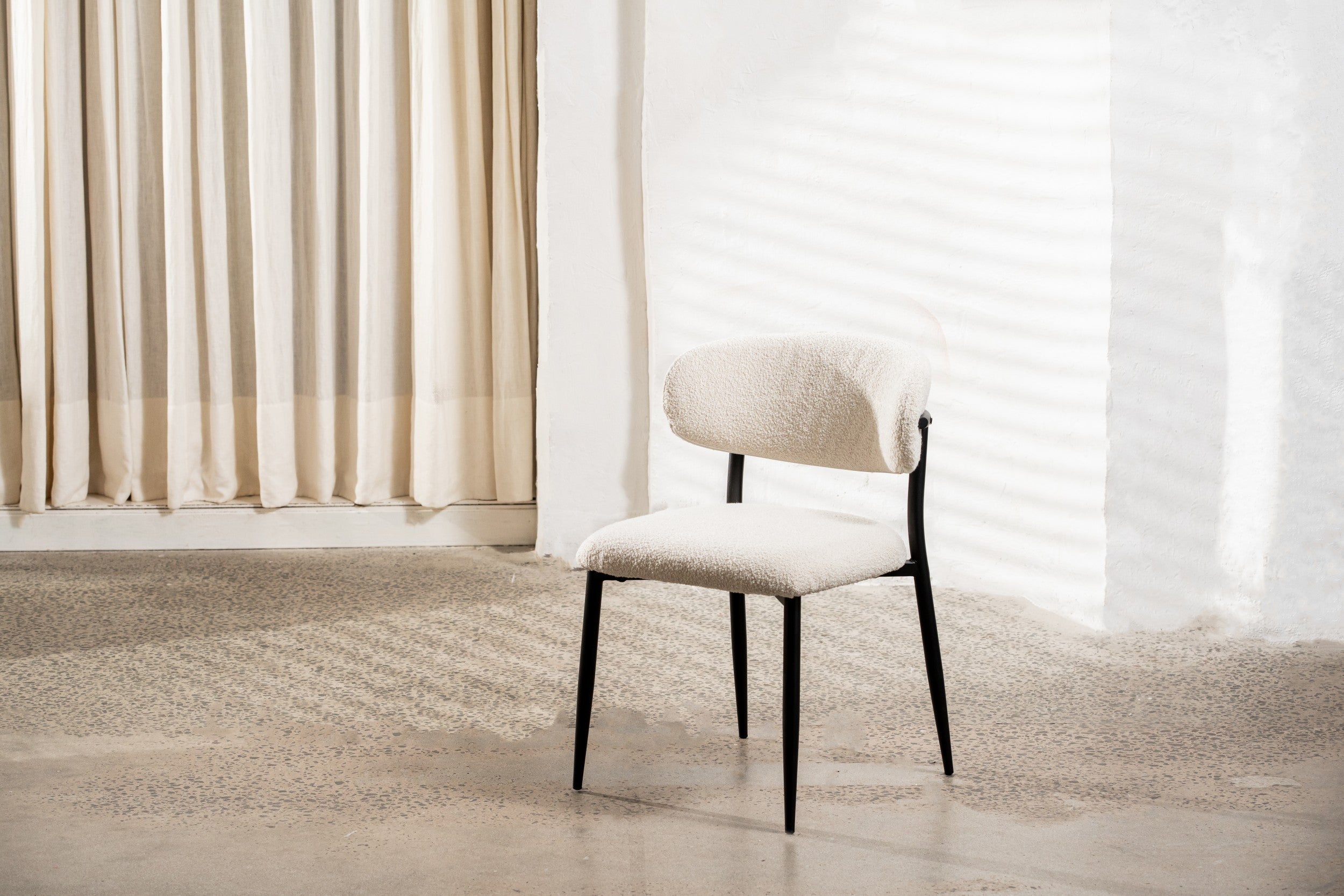Avorio Dining Chair Off White (Set of 2)