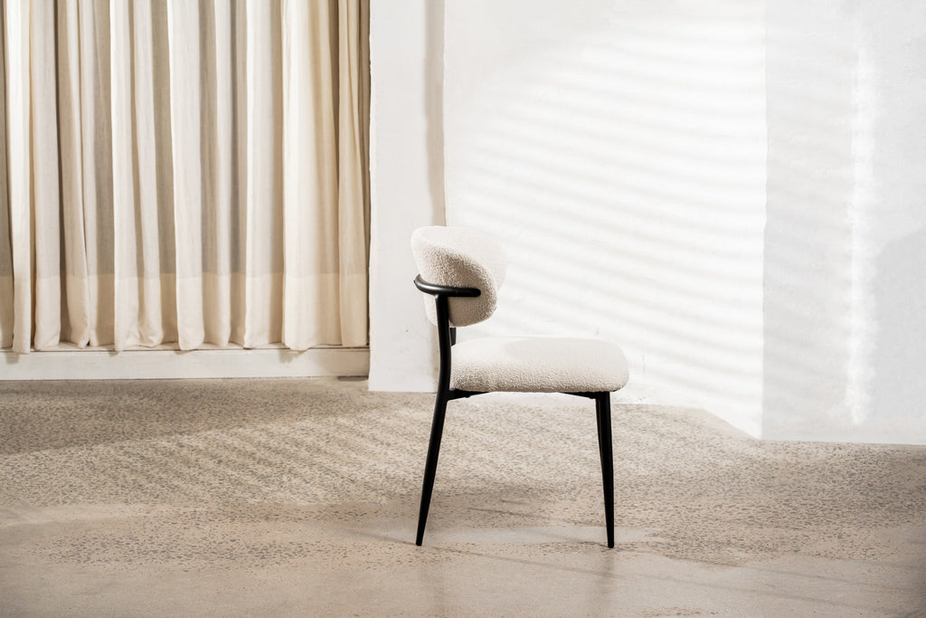 Avorio Dining Chair Off White (Set of 2)