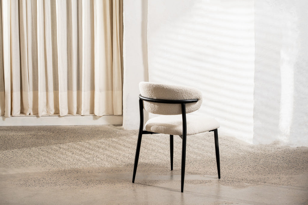 Avorio Dining Chair Off White (Set of 2)