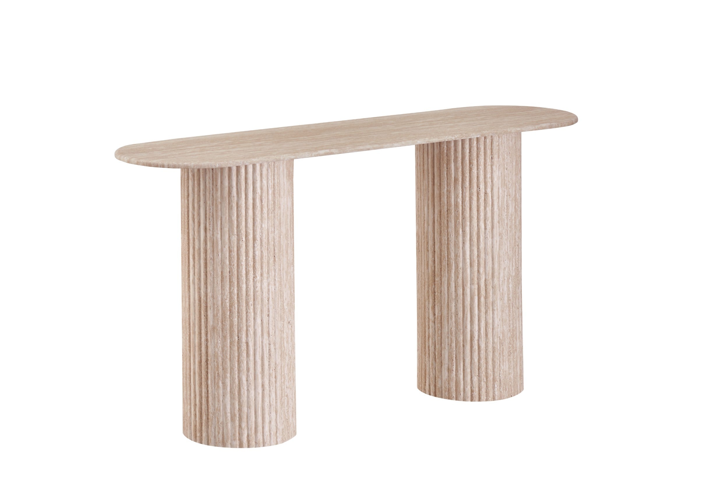 Limeston Console Table Limestone