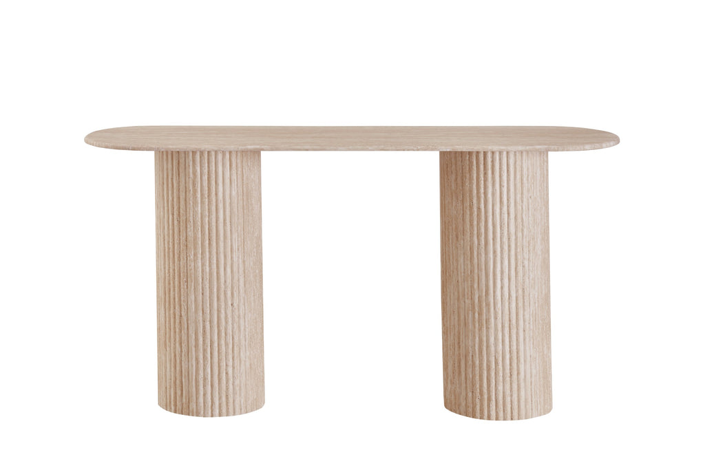 Limeston Console Table Limestone