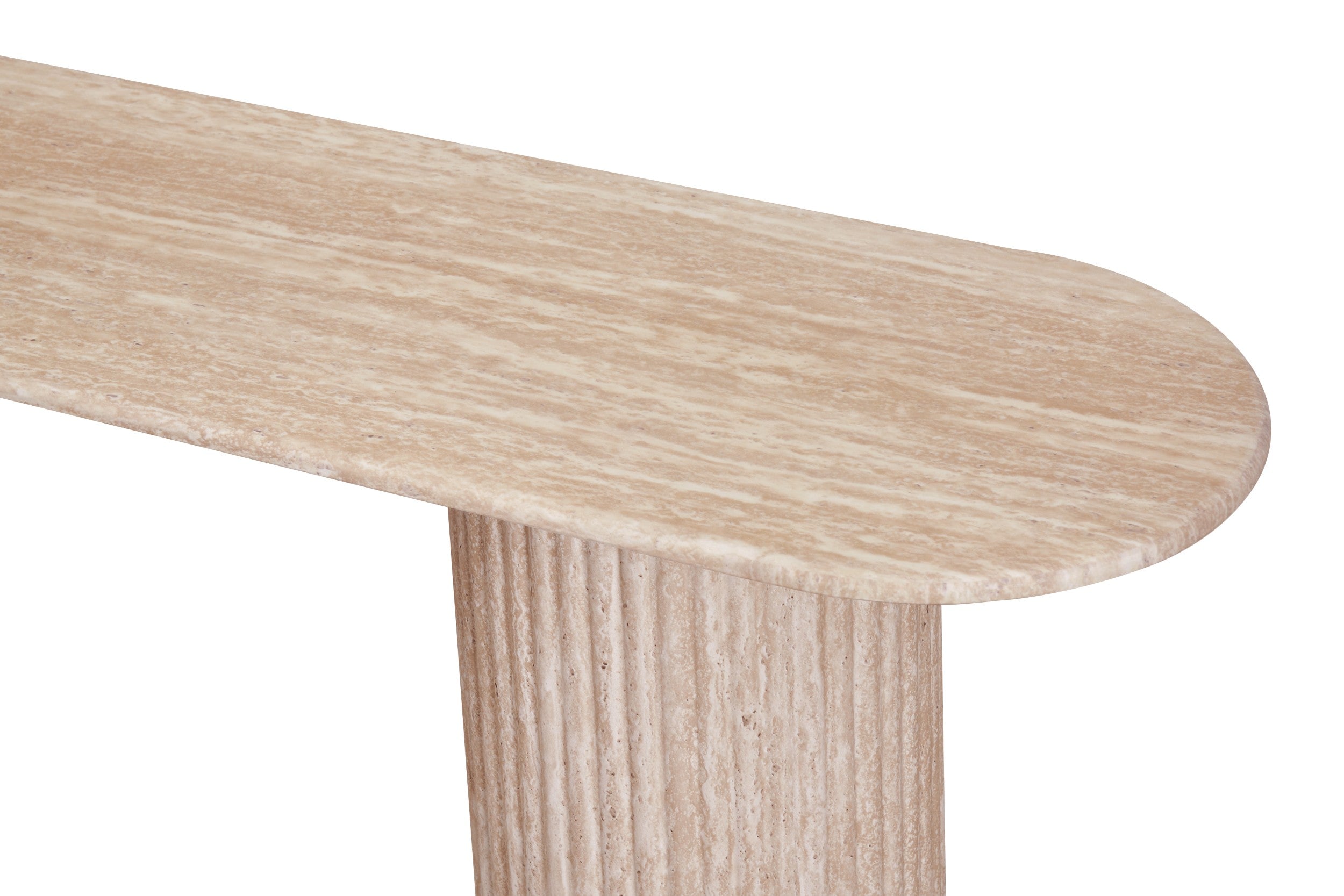 Limeston Console Table Limestone