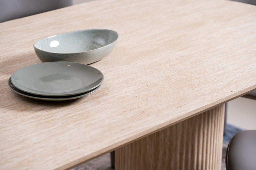 Limeston Dining Table Limestone