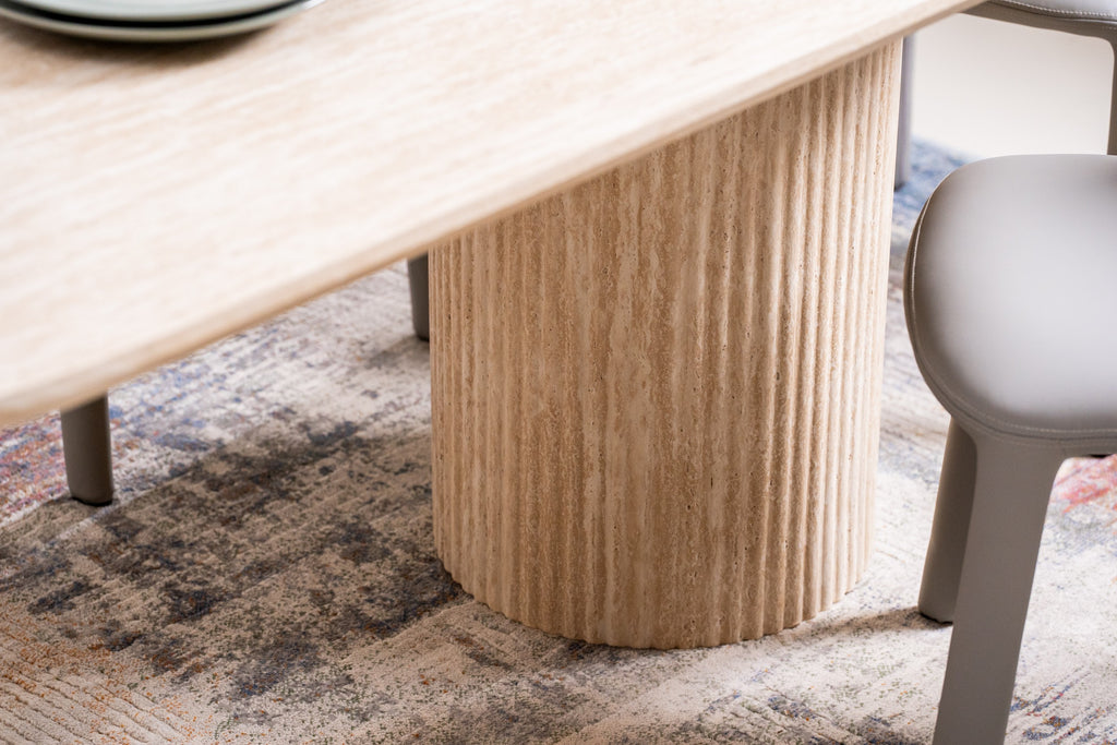 Limeston Dining Table Limestone