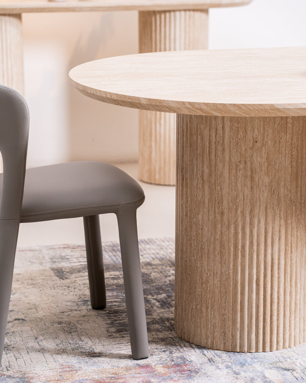 Limeston Dining Table Limestone