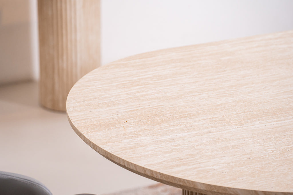 Limeston Dining Table Limestone