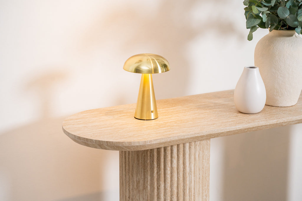 Limeston Console Table Limestone