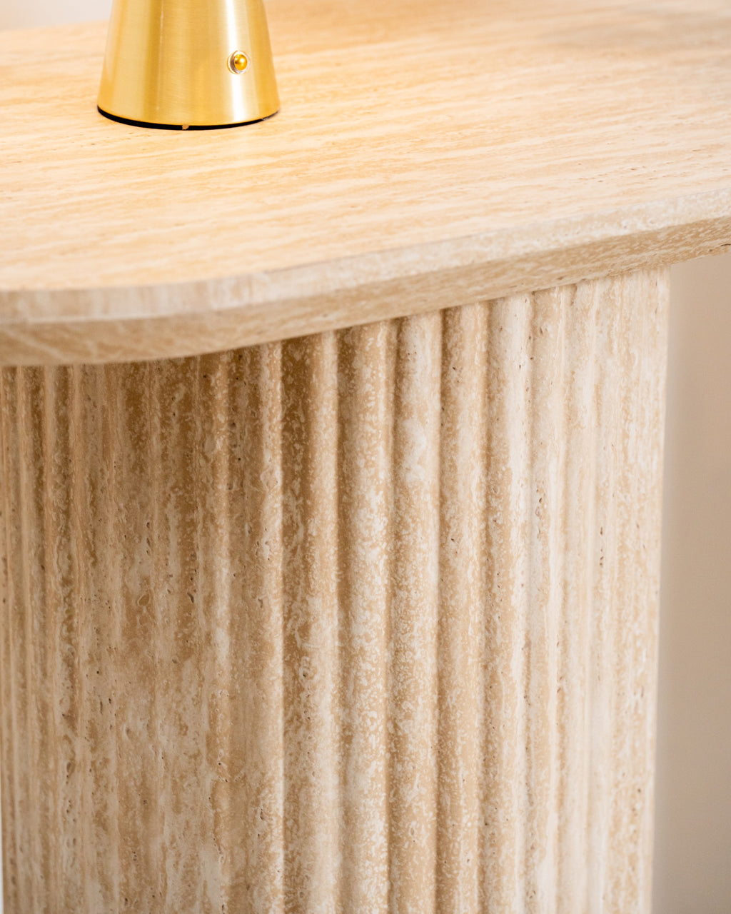 Limeston Console Table Limestone