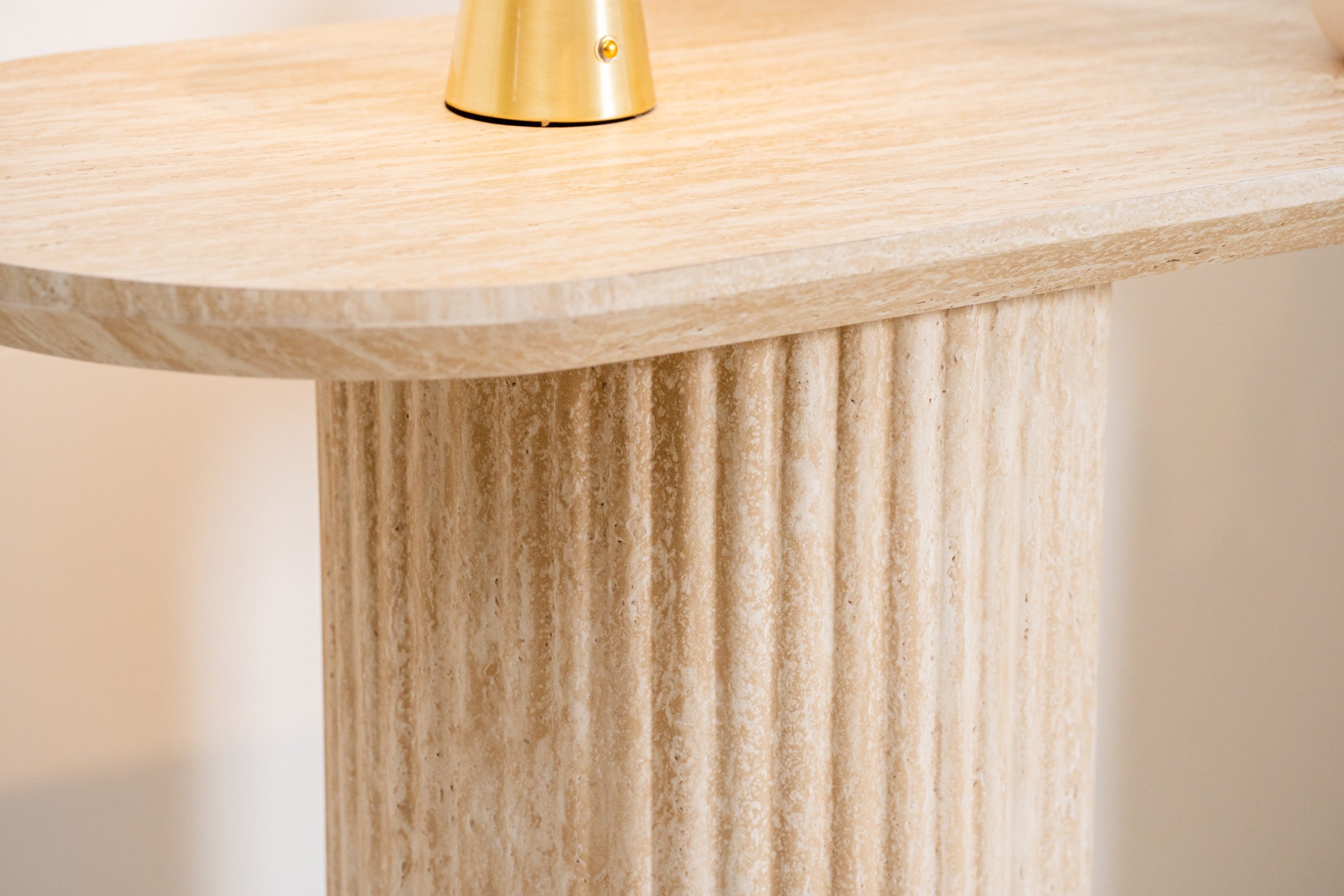 Limeston Console Table Limestone