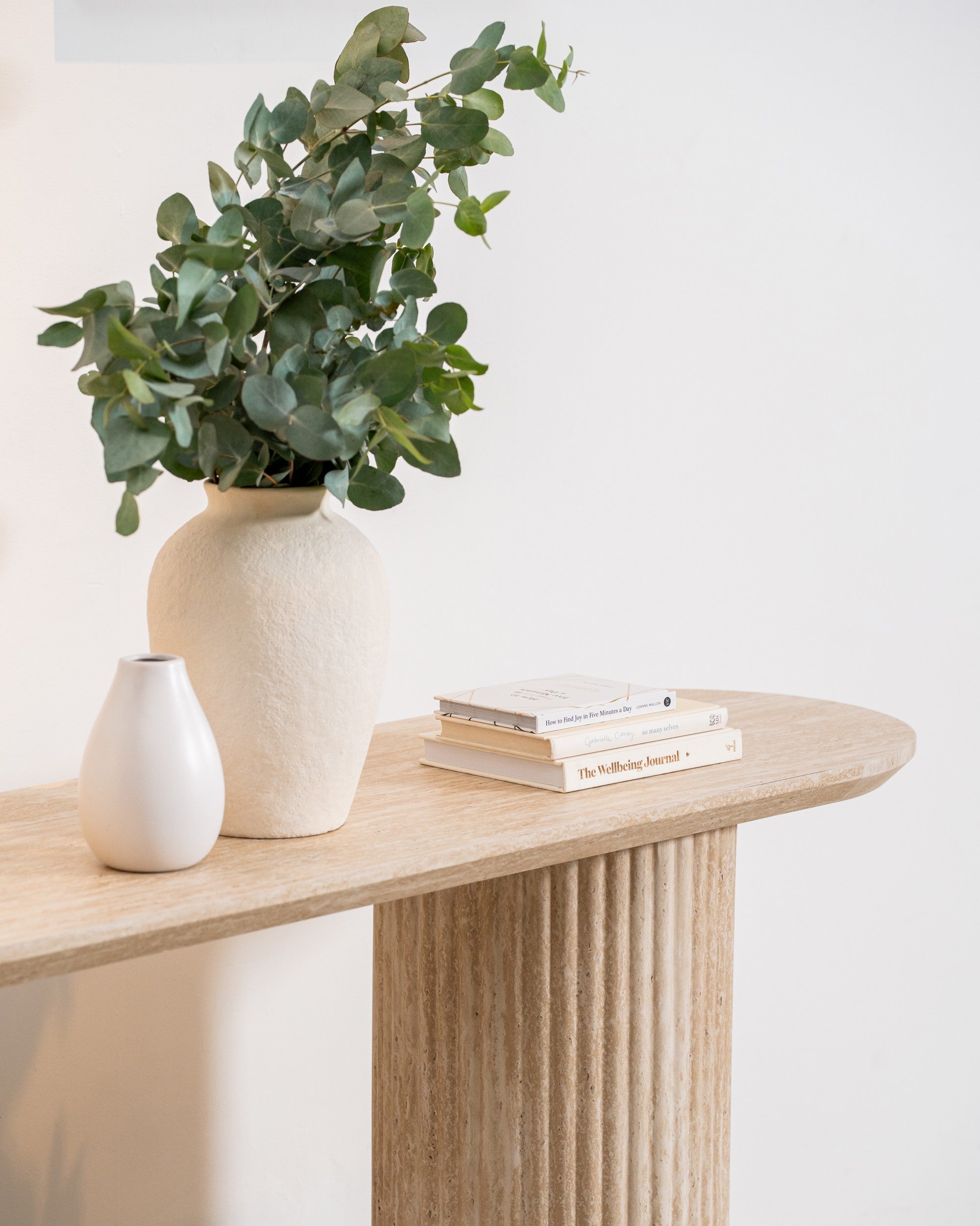 Limeston Console Table Limestone