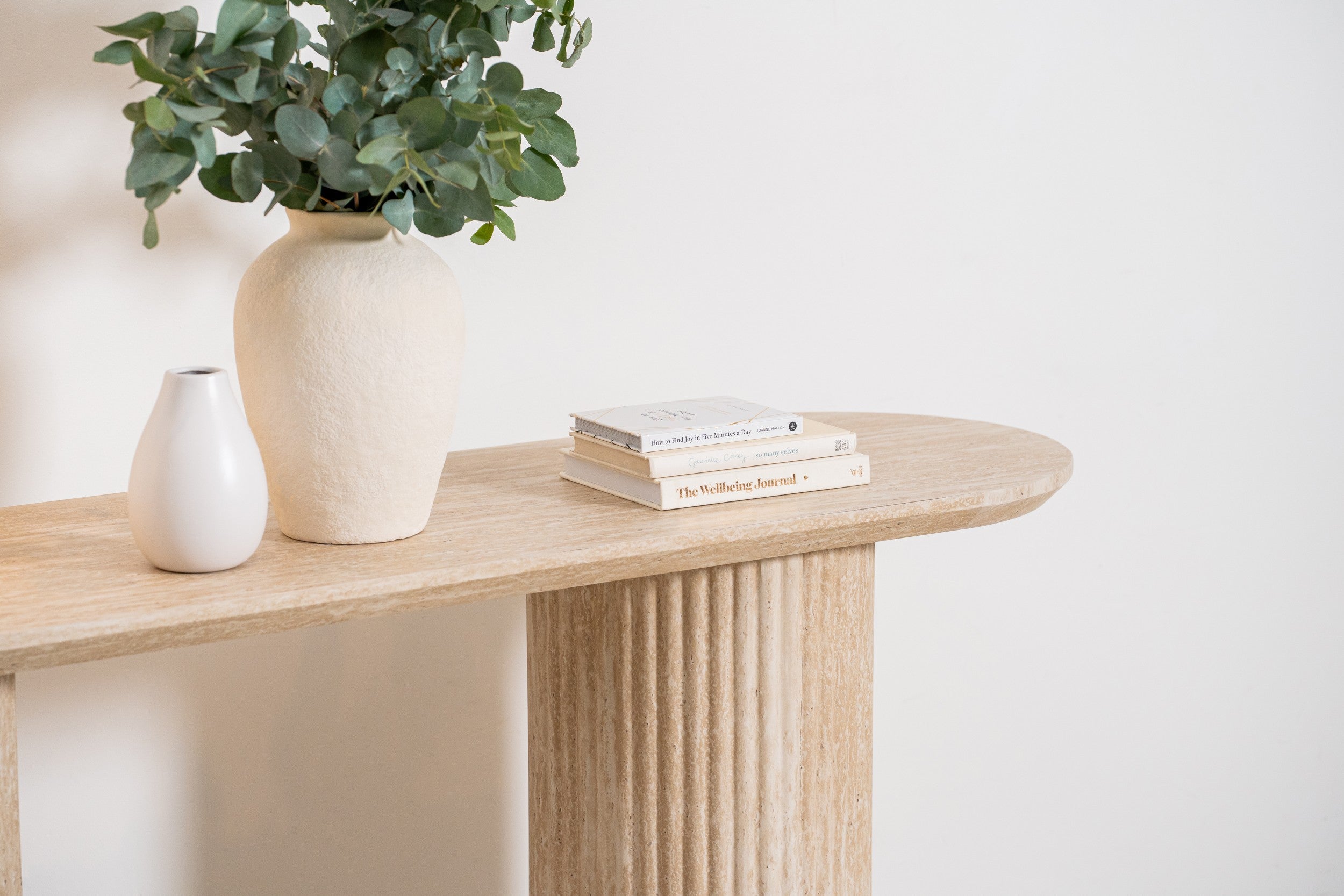 Limeston Console Table Limestone