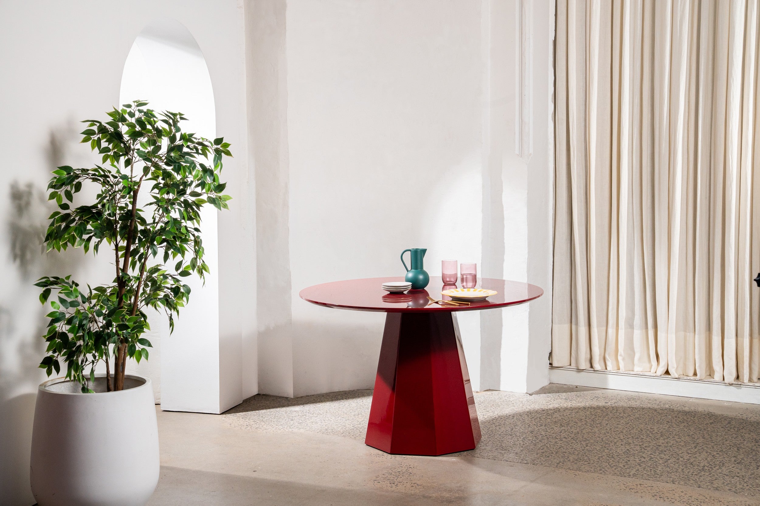 Canvas Dining Table Wine