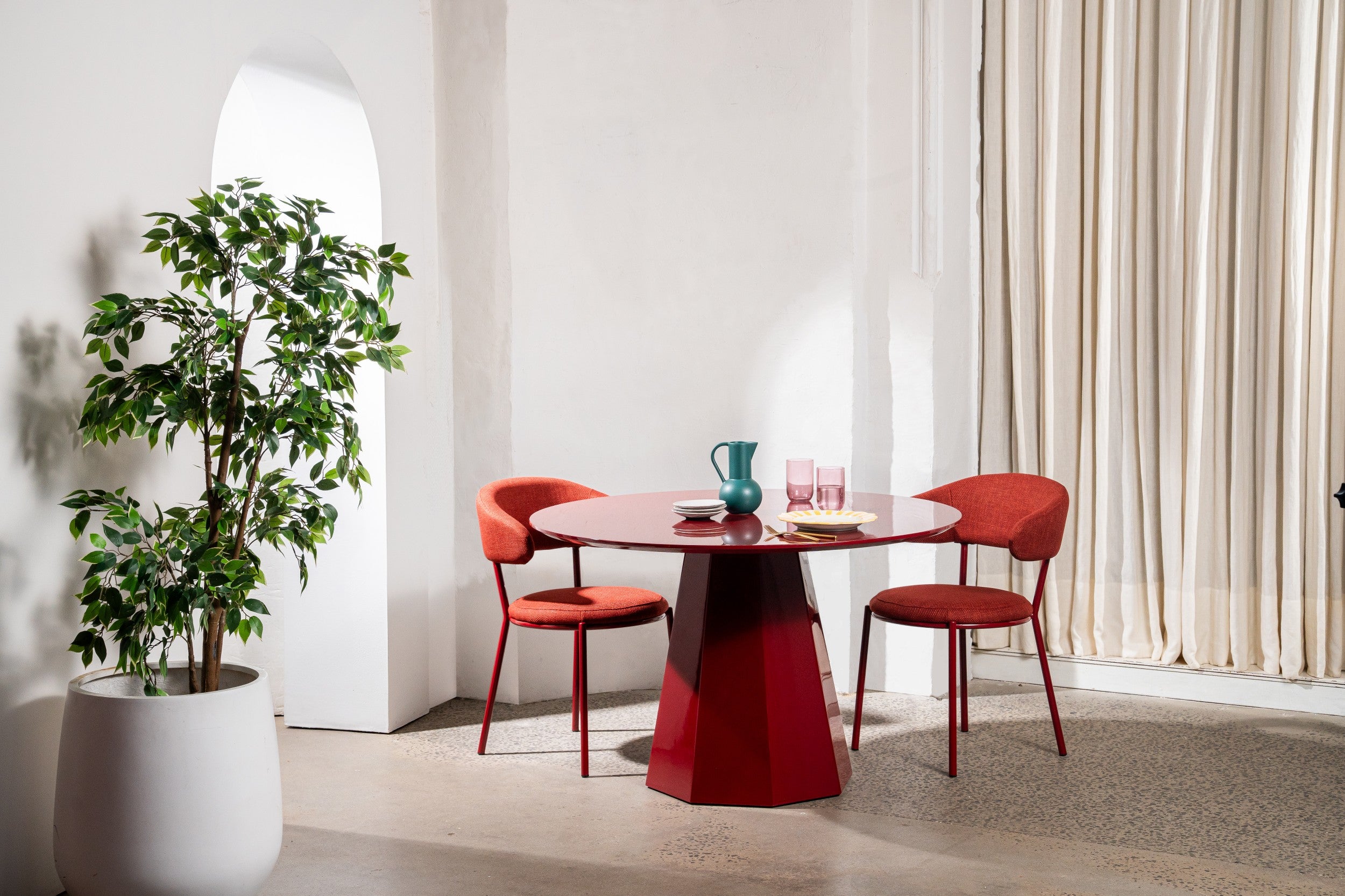 Canvas Dining Table Wine