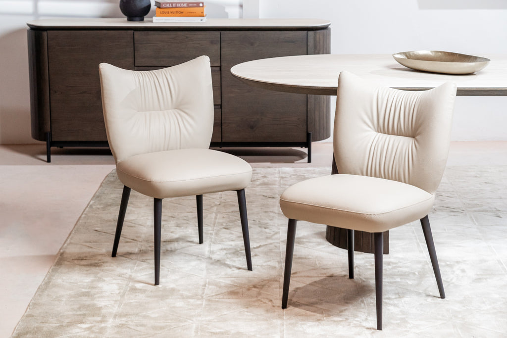 Moderno Dining Chair Beige (Set of 2)