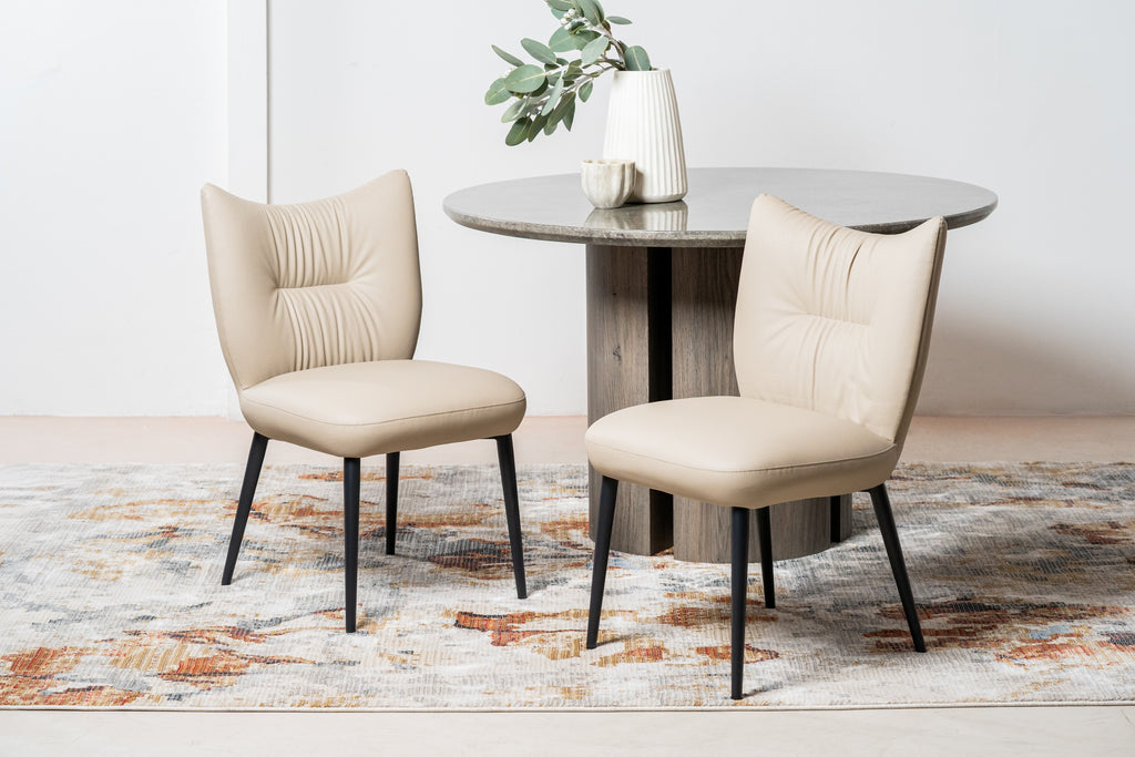 Moderno Dining Chair Beige (Set of 2)