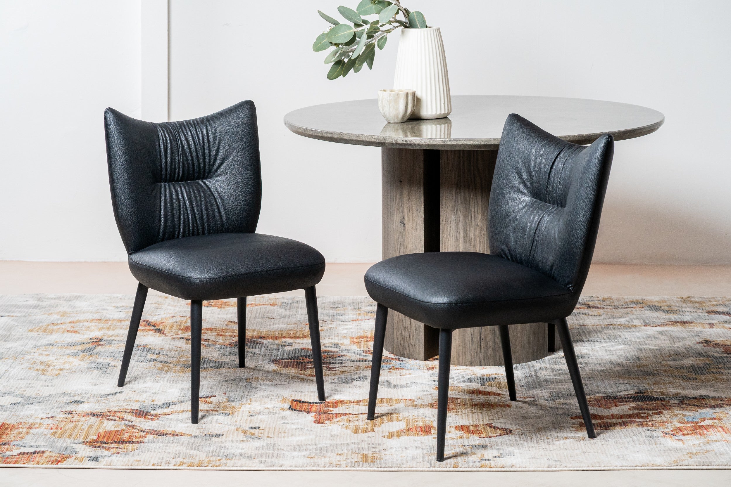 Moderno Dining Chair Black (Set of 2)
