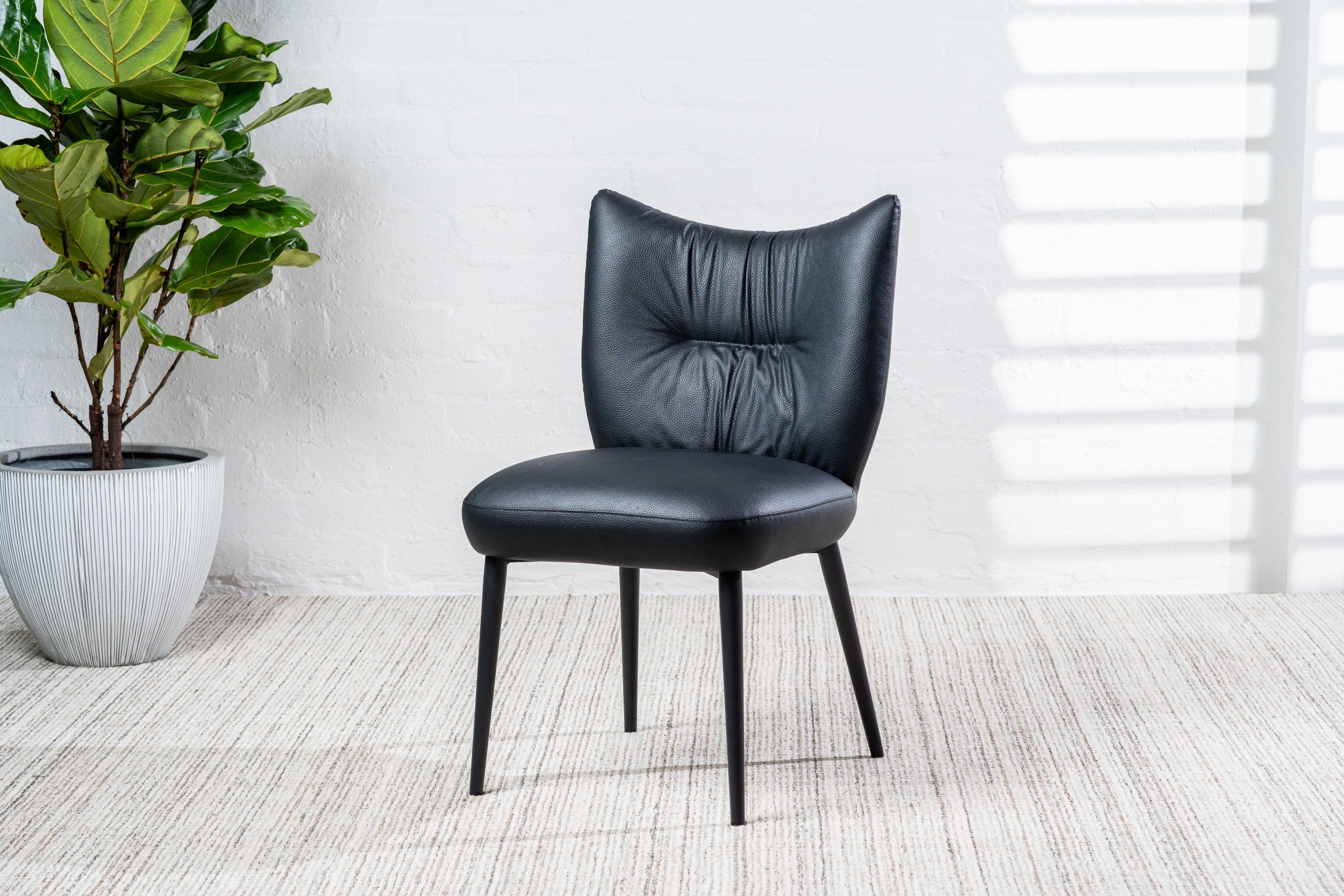 Moderno Dining Chair Black (Set of 2)