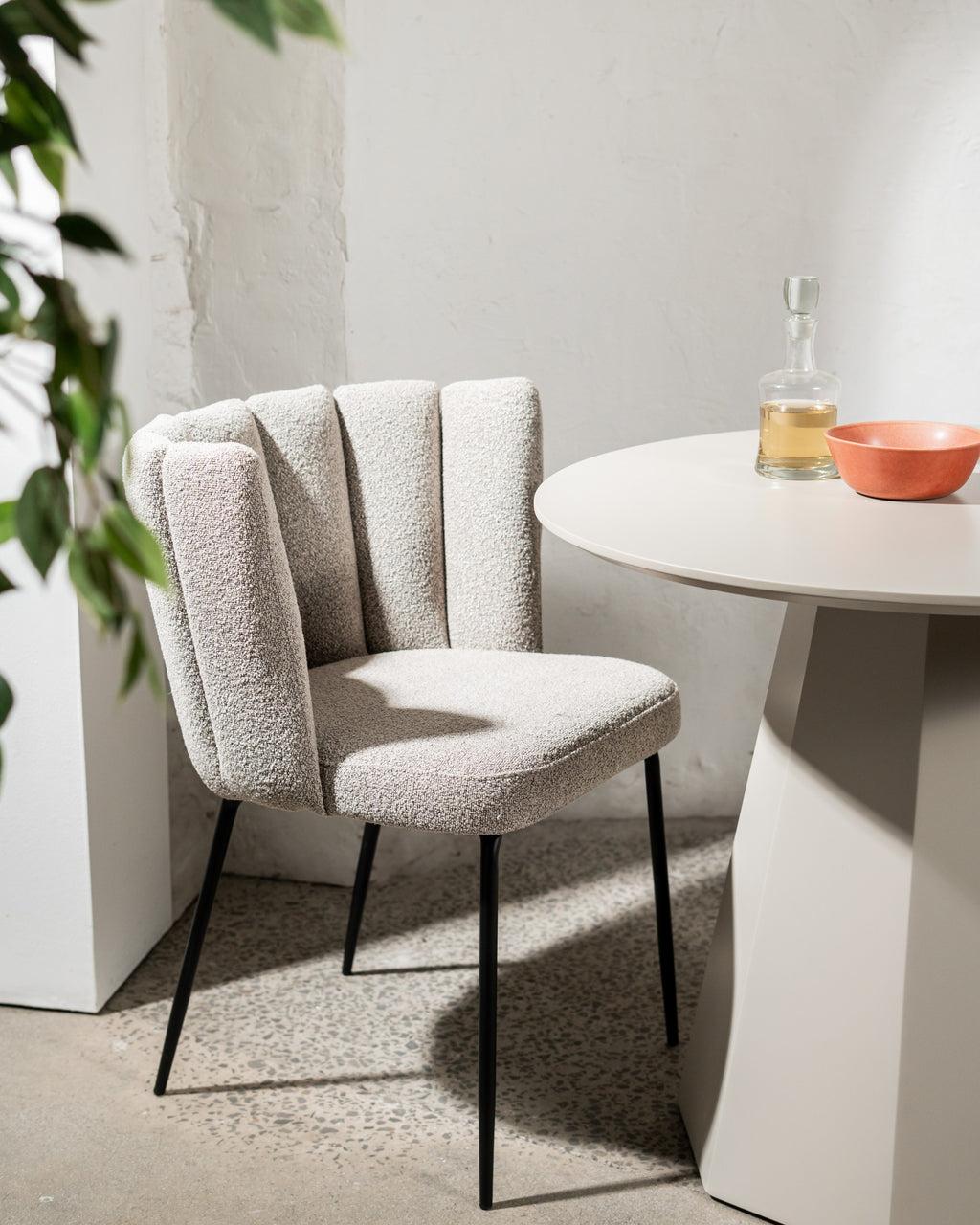 Monvara Dining Table Putty
