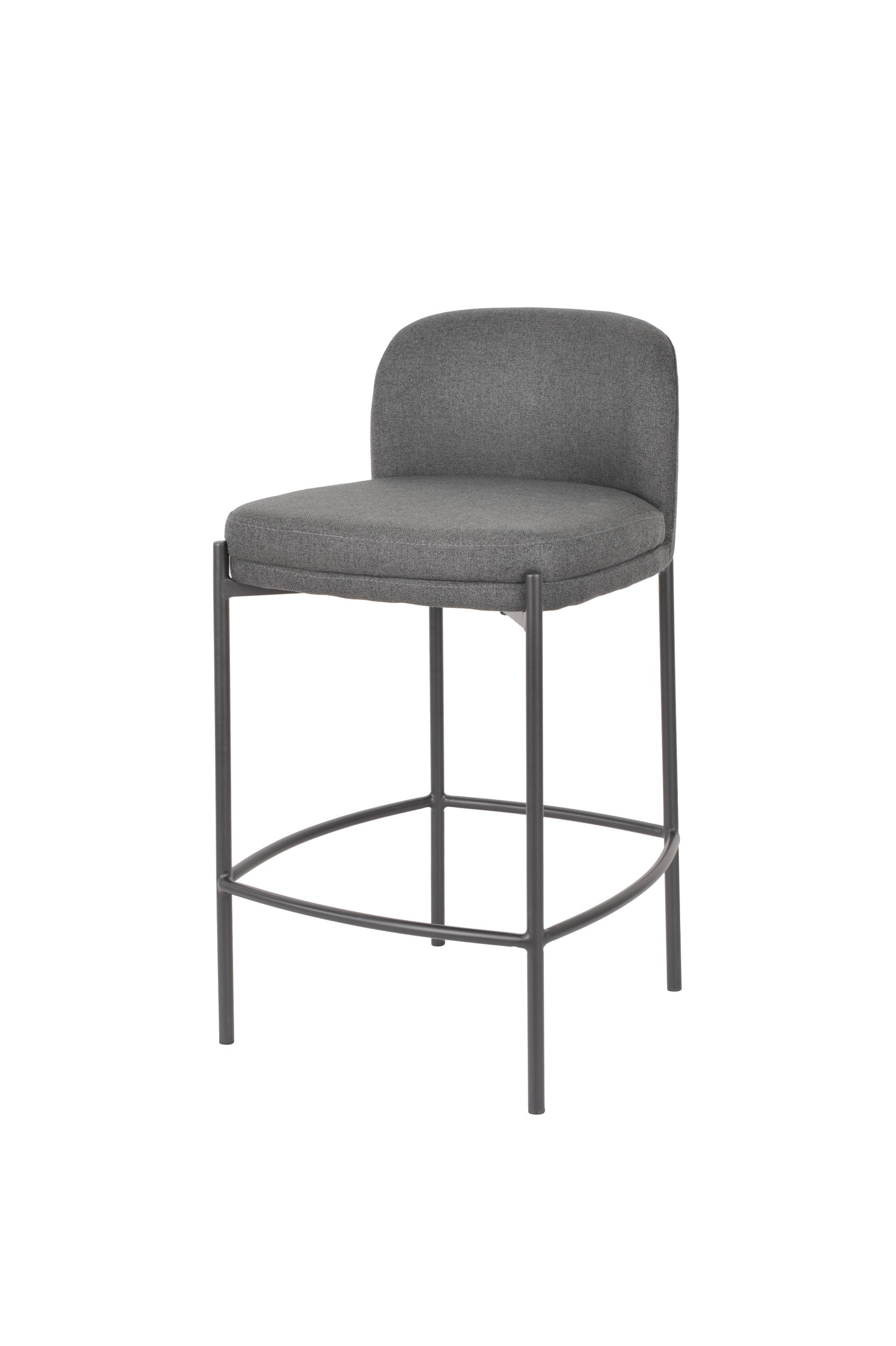 Obsidian Bar Stool Charcoal