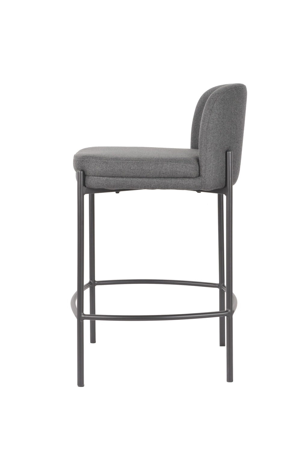 Obsidian Bar Stool Charcoal