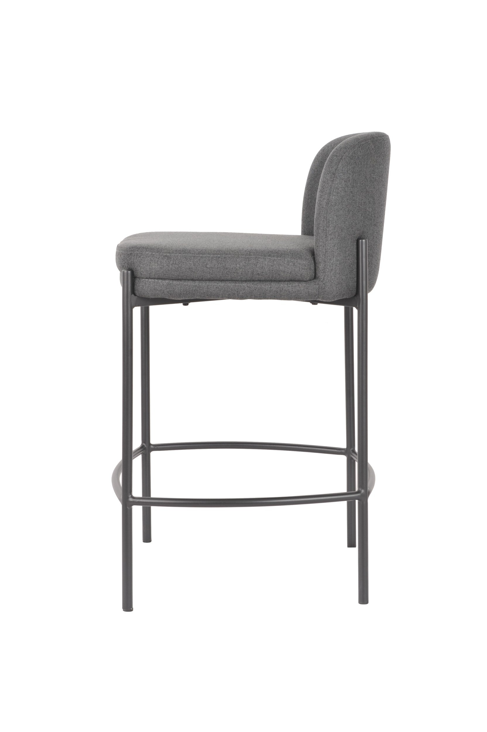 Obsidian Bar Stool Charcoal