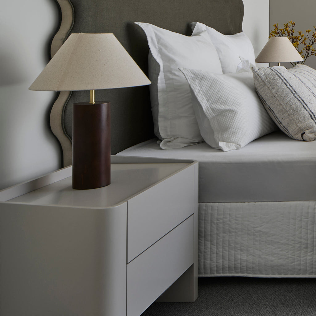 Bedside Table - Warm Grey