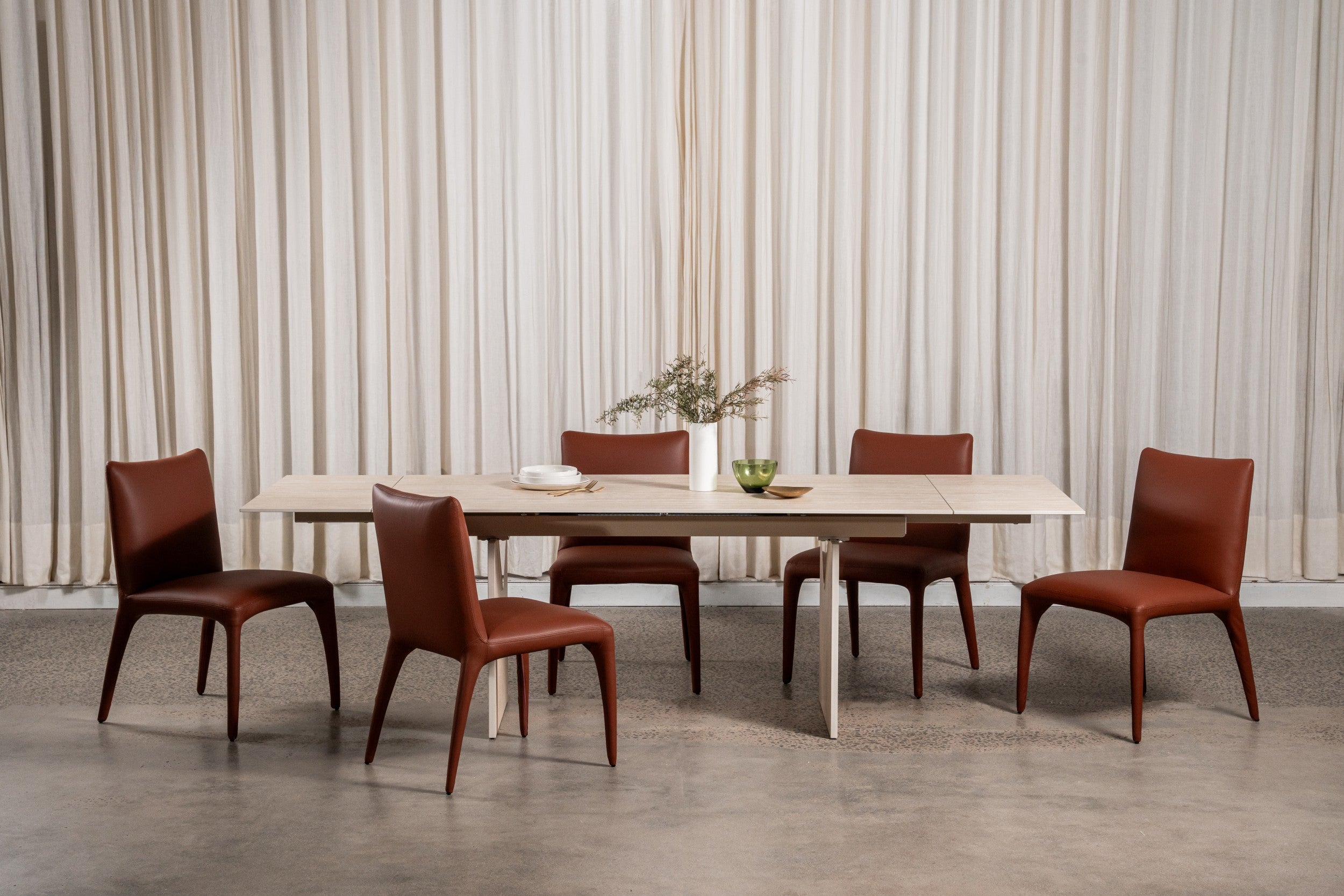 Touche Dining Chair Tan (Set of 2)