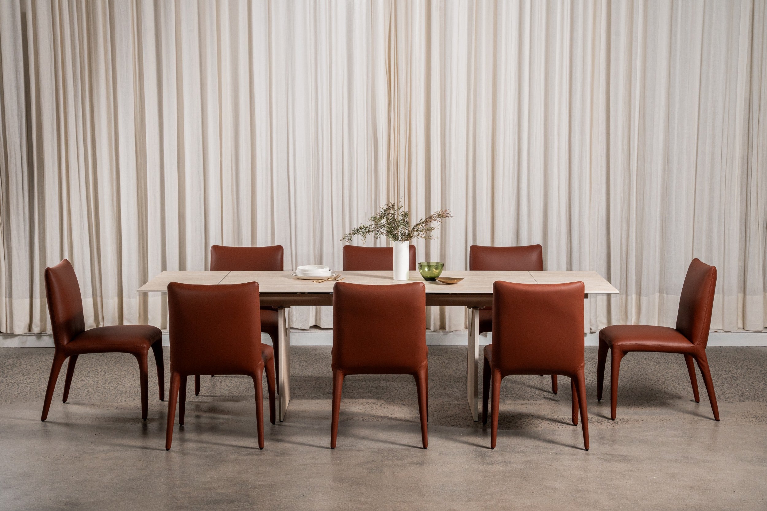 Touche Dining Chair Tan (Set of 2)