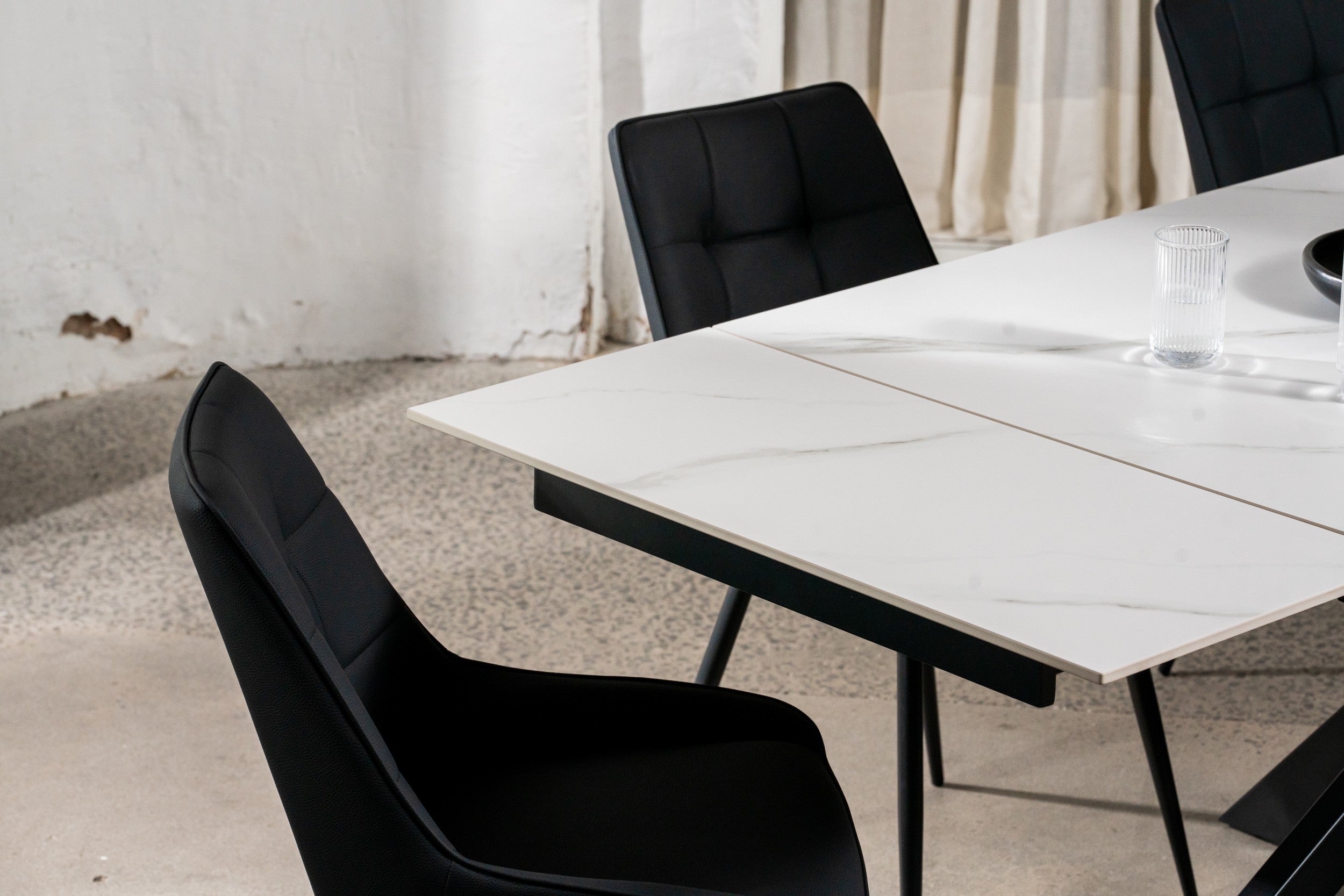 Raven Dining Chair Black (Set of 2)