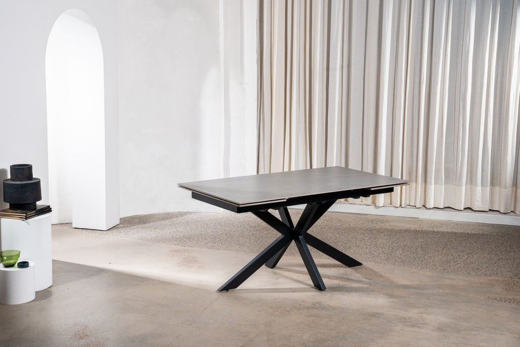Nordica Extension Dining Table Bulgarian Grey Ceramic