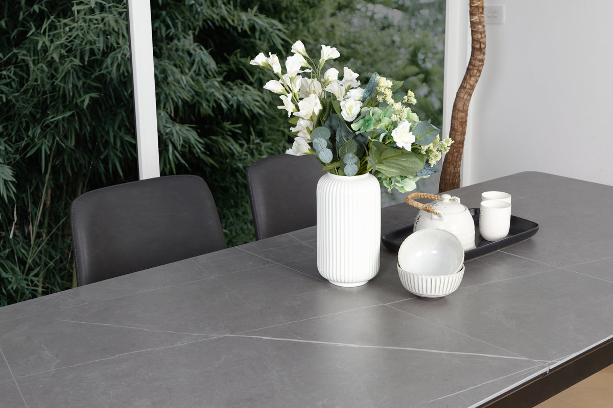 Nivara Extension Dining Table Bulgarian Grey