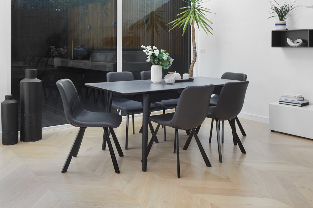 Colvane Dining Chair Black (Set of 2)