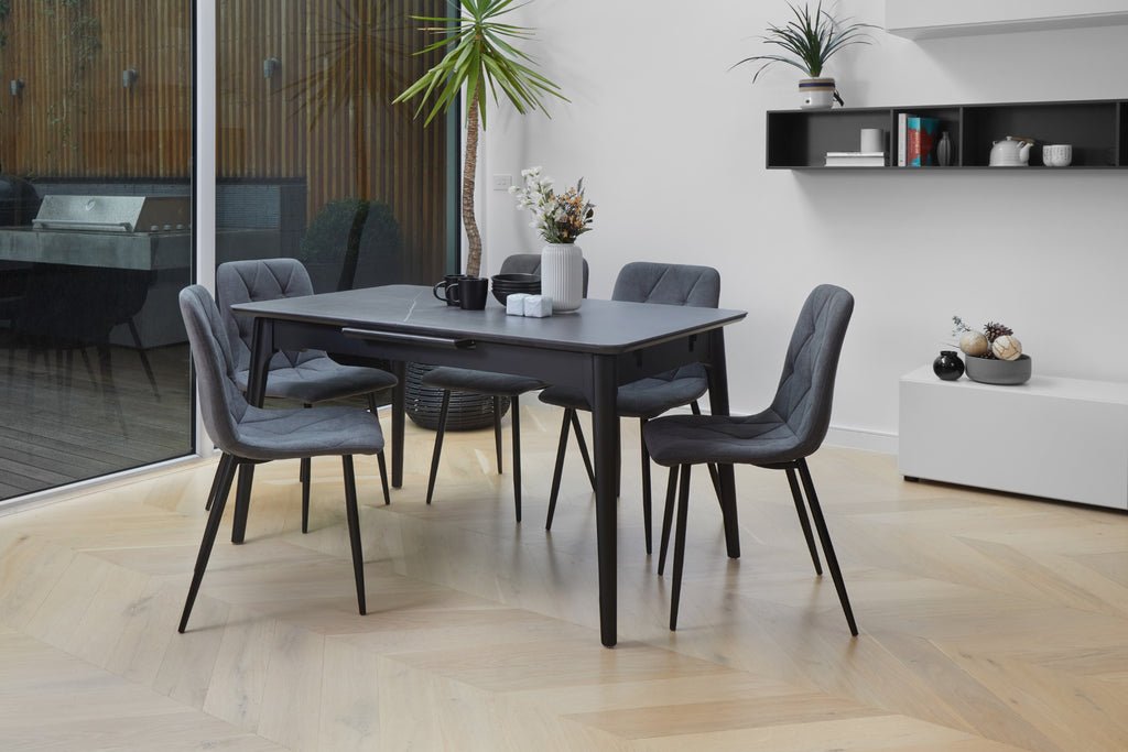 Nivara Extension Dining Table Bulgarian Grey