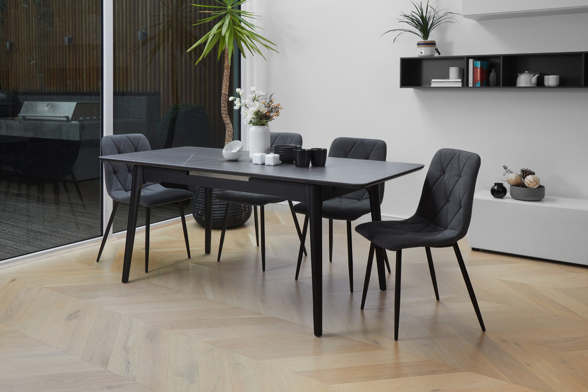 Nivara Extension Dining Table Bulgarian Grey