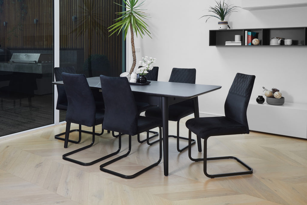 Nivara Extension Dining Table Bulgarian Grey