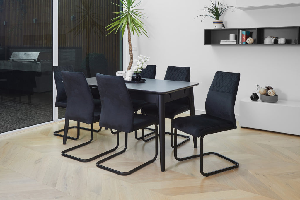 Nivara Extension Dining Table Bulgarian Grey